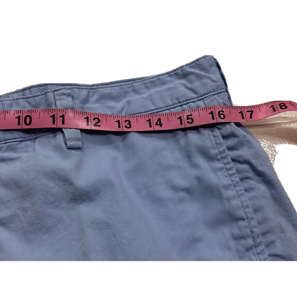 Vineyard Vines Shorts Men's 34 Pale Blue Shep & Ian  Flat Front Club Chino Short - Picture 13 of 13
